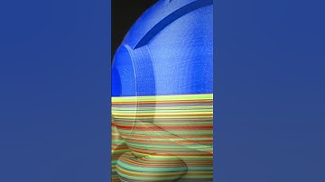 Admiring the beautiful layers on this 3D Phil print from our friend @3Dprintingnerd Joel Telling