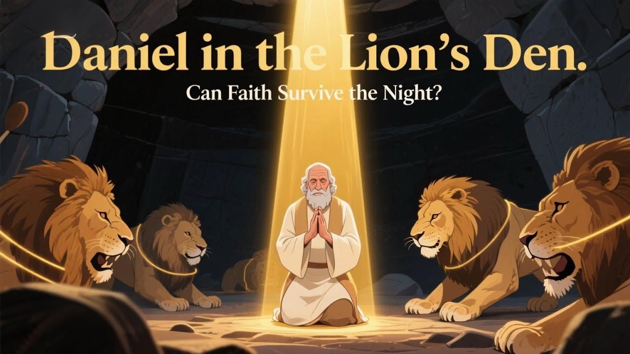 Daniel in the Lion’s Den: Can Faith Survive the Night? | Bible Story Explained