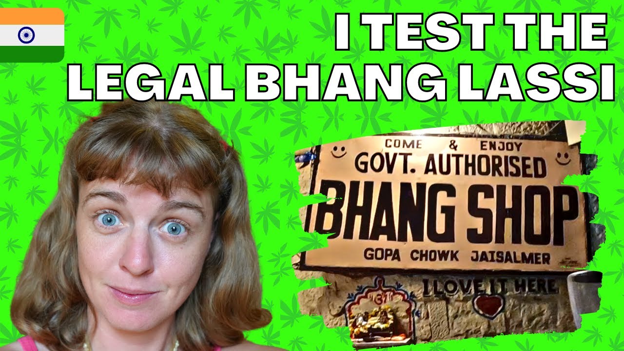 Indian Bhang Drink Lassi Review - Foreigners in India