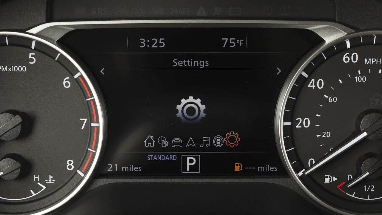 2023 Nissan Rogue Vehicle Information Display (if so equipped) YouTube