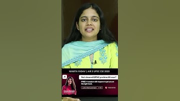 Rank 5 Mamta Yadav UPSC CSE 2020 | Preparation Strategy for Current Affairs