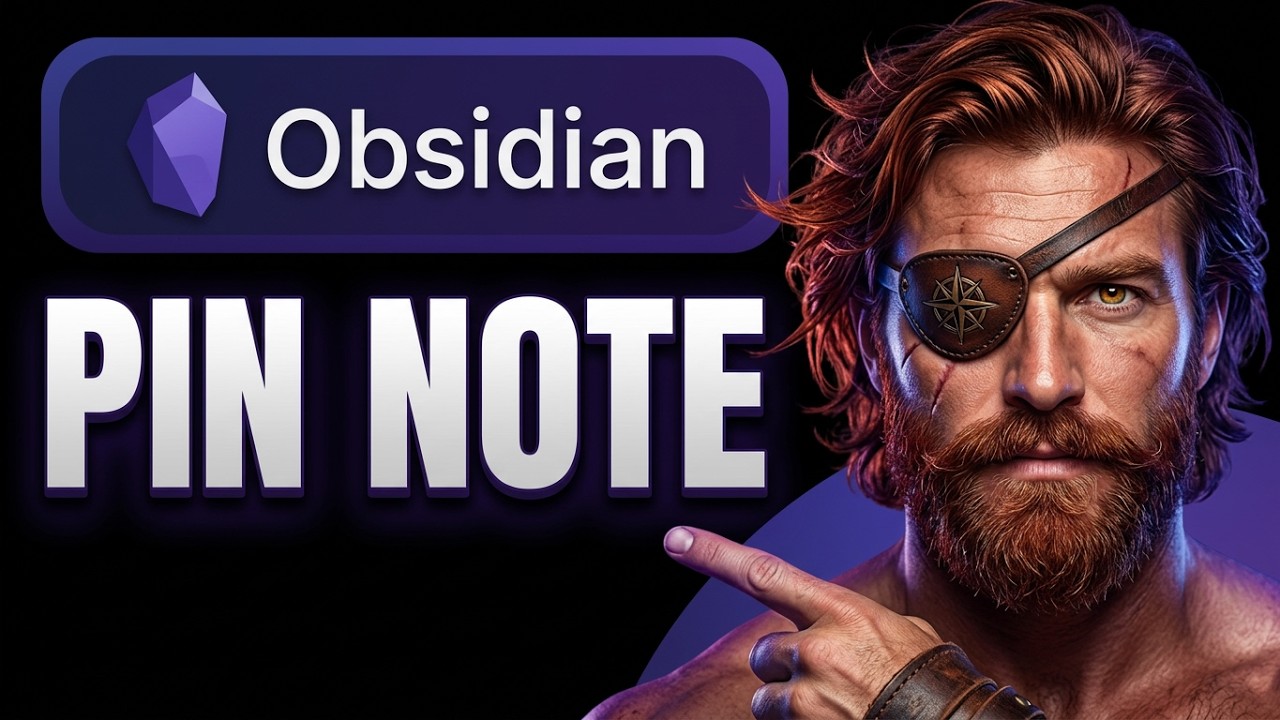 Obsidian Pin Note How To Pin A Note In Obsidian App (2026 Guide) - YouTube