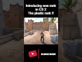 Introducing the new rank in CS 2, the plastic rank !! #csgo #cs2 #cs2clips #csgoclips