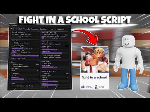 Fight In a School Script - AUTOFARM, KILLAURA, ANTI HIT, INF STAMINA & MORE | PASTEBIN (MOBILE & PC)