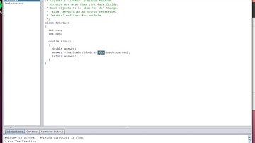 ICS4U - Objects & Classes - Instance Methods