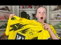 FIRST TO UNBOX THIS JERSEY! | Borussia Dortmund 20/21 Jersey unboxing + try on