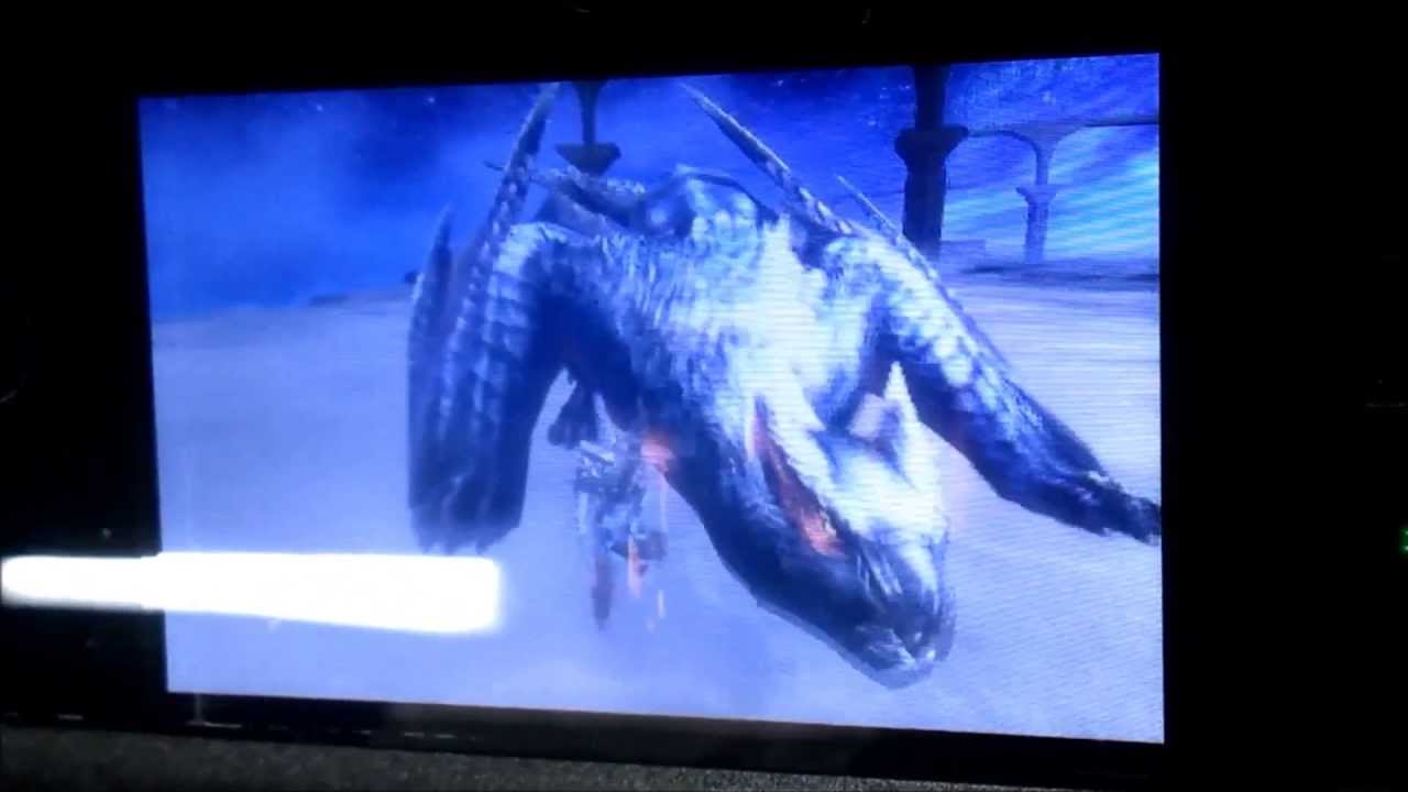 Mh3g 月迅龍ナルガクルガ希少種神滅爪アル ファリア10 13討伐 Youtube