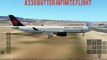 A330 Butter on Infinite Flight -30 FPM I guess