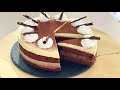 Black and White Chocolate Mousse Cake   黑白巧克力慕斯蛋糕