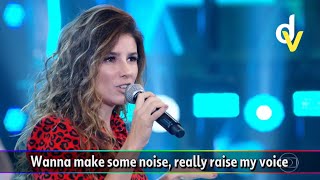 Domingão do Faustão: Paula Fernandes canta 'Man! I Feel Like A Woman' (18 de Abril de 2021)