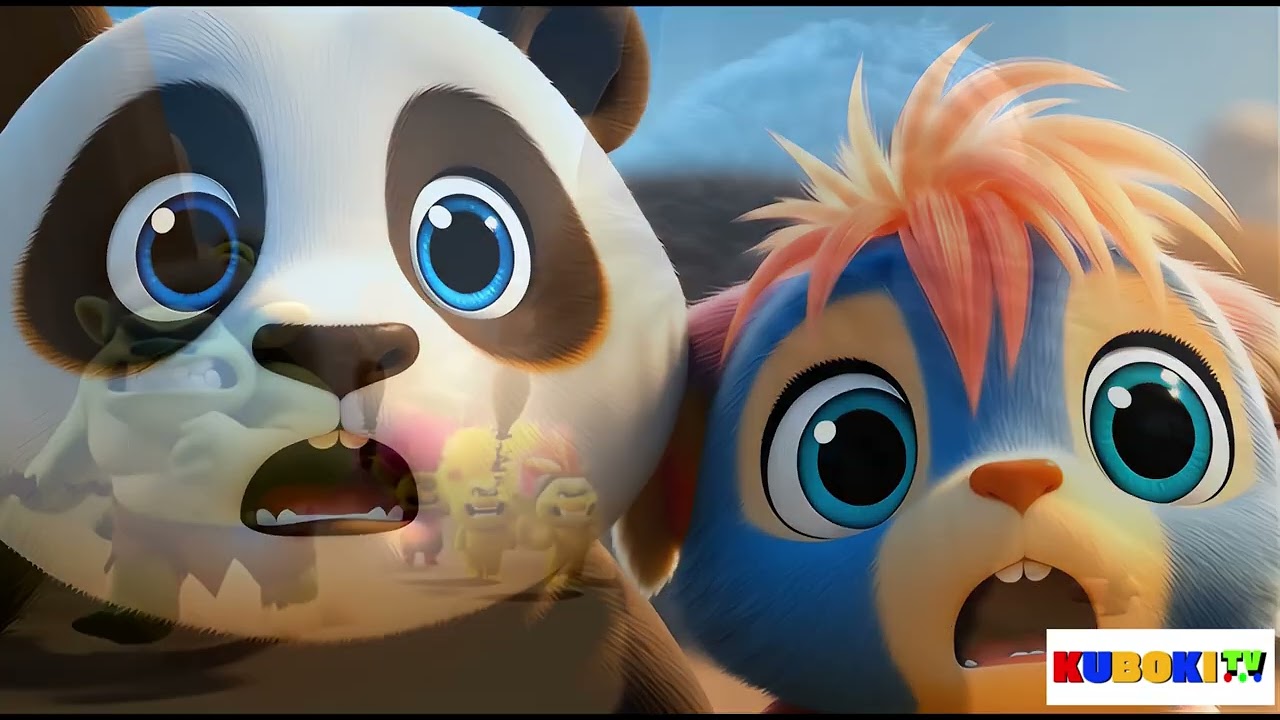 🎬 **Kuboki Episode 46 | Gemeinsam kämpfen! | Das Kinderabenteuer von Panda und Yak 🐼