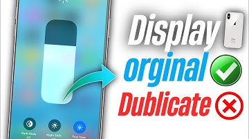 How To Check iPhone Display is Original | How To Check iPhone Display Original or Not|iPhone Display