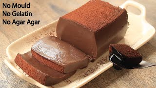 Do you have milk? Delicious dessert! NO Mould ,No Agar Agar, NO gelatin| Tastiest Chocolate Pudding