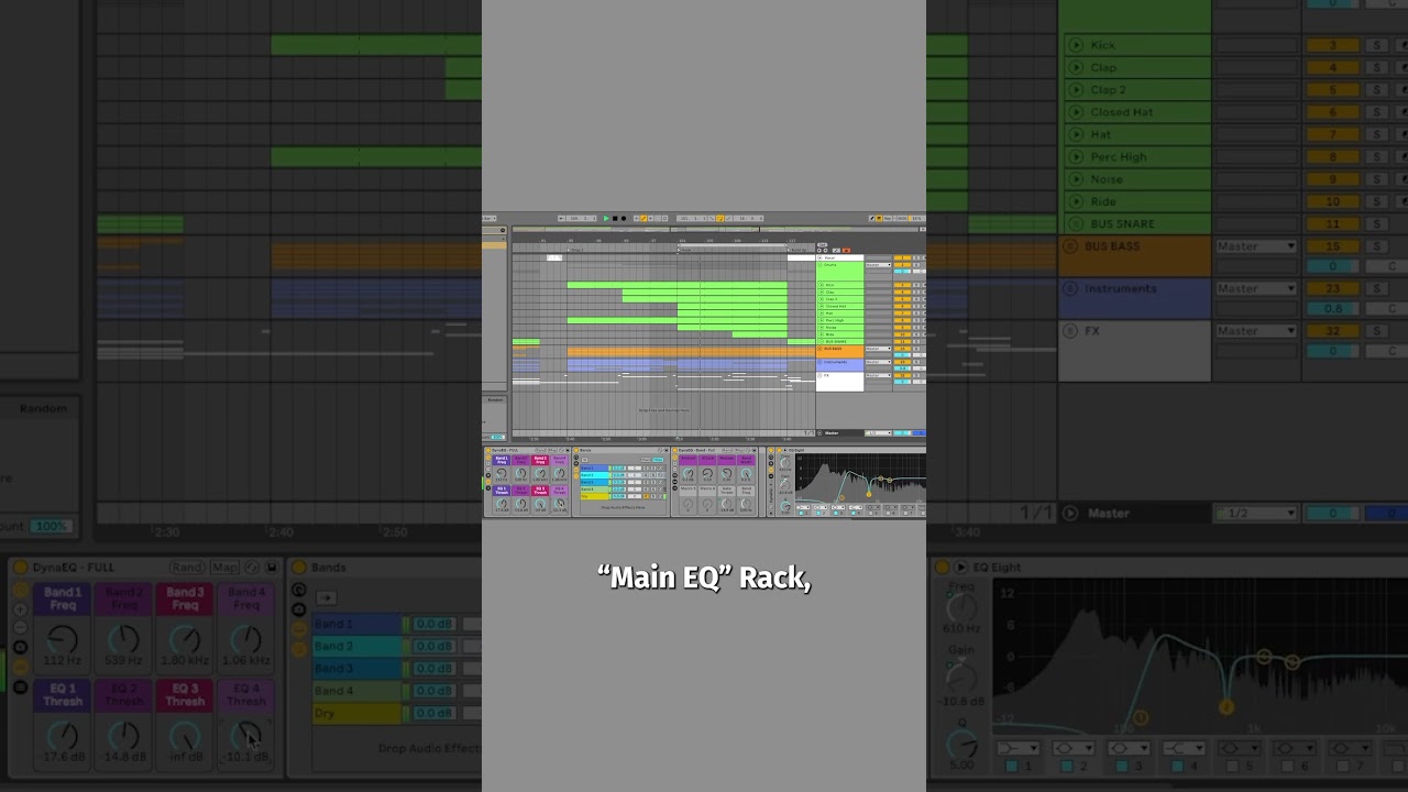 🔔 Discover DynaEQ: A Dynamic EQ Audio Effect Rack for Ableton Live 🔔