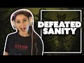 Defeated Sanity is absolutely BRUTAL! ⎮Metal Reactions #60