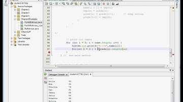 Java Programming: Creating Multidimensional Arrays (4)