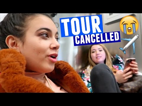 OUR TOUR GOT CANCELLED - 24 Hour Challenge Sleeping At The Airport