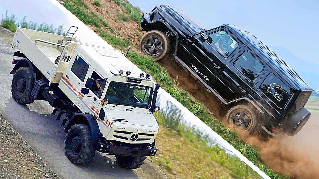 Mercedes G Wagon Meets Unimog Best Off Road Vehicles 19 Youtube