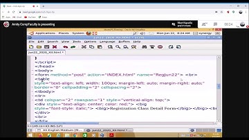 RollNo SelectionList onfocus validation HTML forms KompoZer