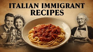  Pasta Recipes Italian Immigrants Actually Ate in Little Italy, New York