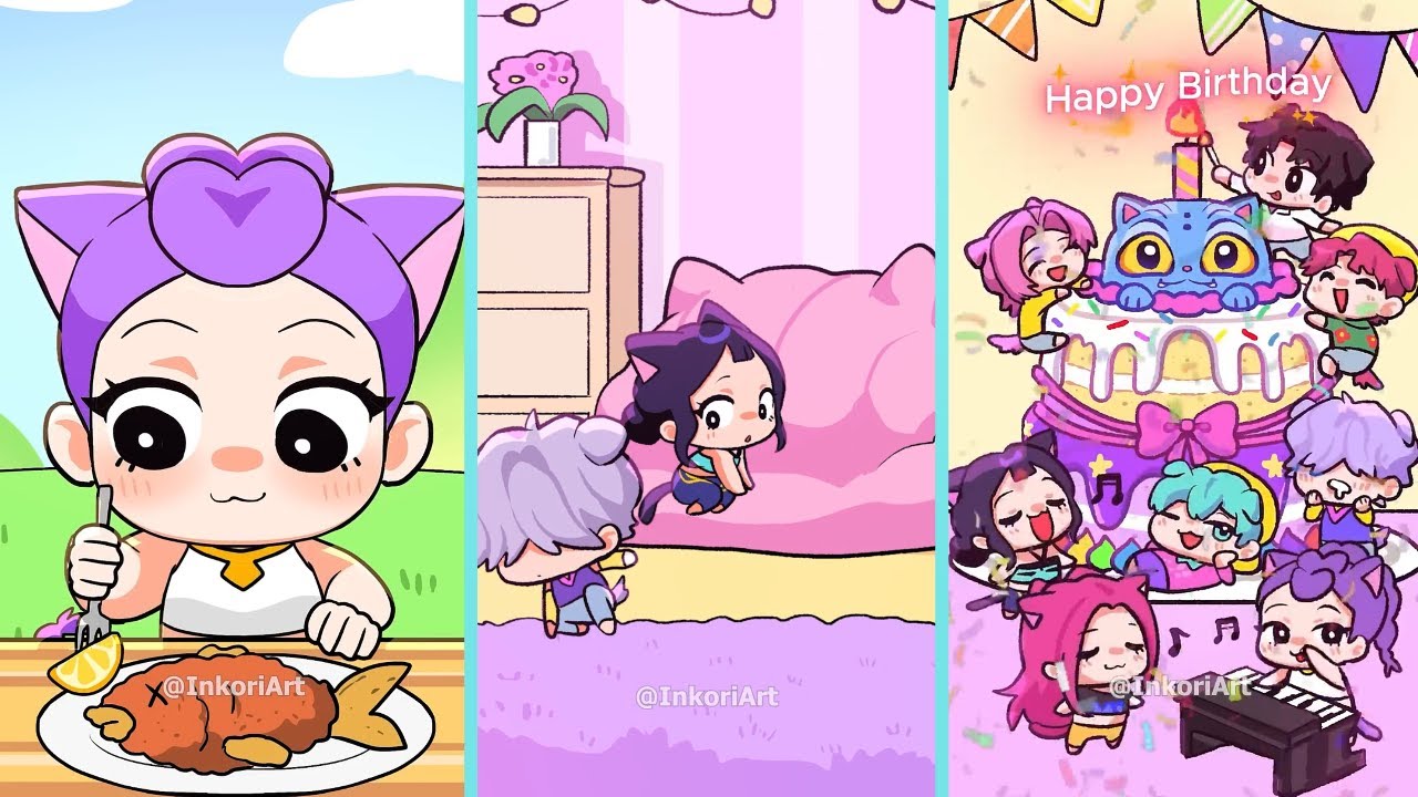 Jinu and Rumi Compilation – When Zoey want vs Mystery want | Demon Slayer Kpop