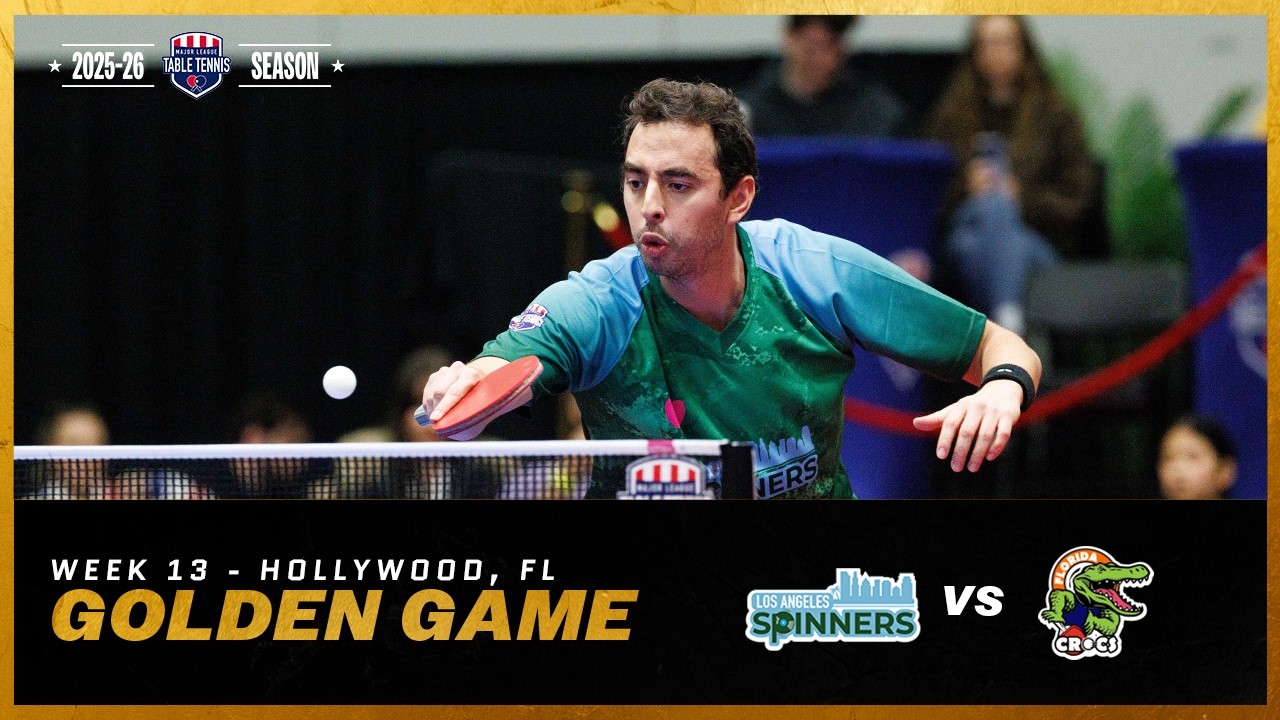 ЗОЛОТАЯ ИГРА | Лос-Анджелес Спиннерс против Флорида Крокс | 13-я неделя MLTT (Голливуд, Флорида)