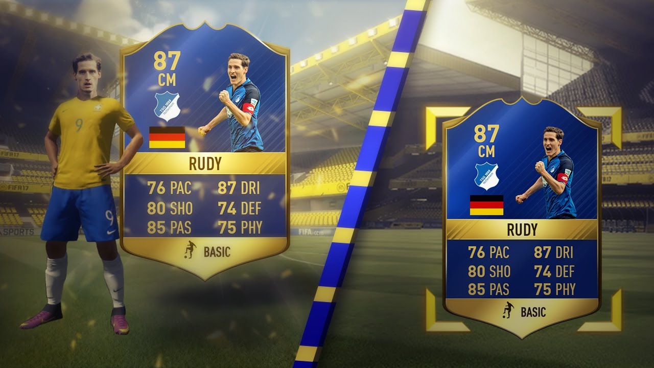 EASIEST WAY TO WIN TOTS RUDY TOURNAMENT!! BEST WAY TO USE SILVER CARDS!! - FIFA 17 FUT TOTS