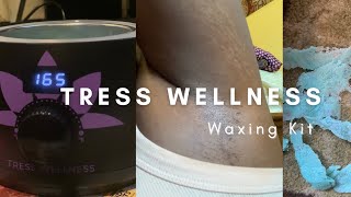 Waxing At Home for the First Time!! | Tress Wellness Review|  \\