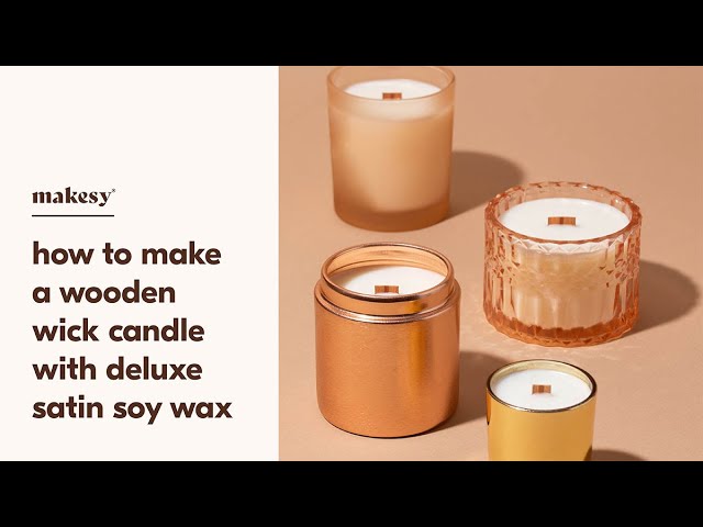 100% Soy Wax Wood Wick Candle 8.6 oz