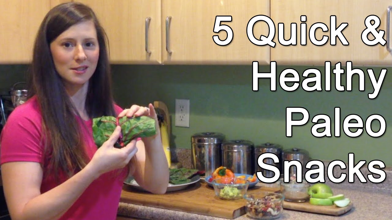 5 Quick and Healthy Paleo Snacks