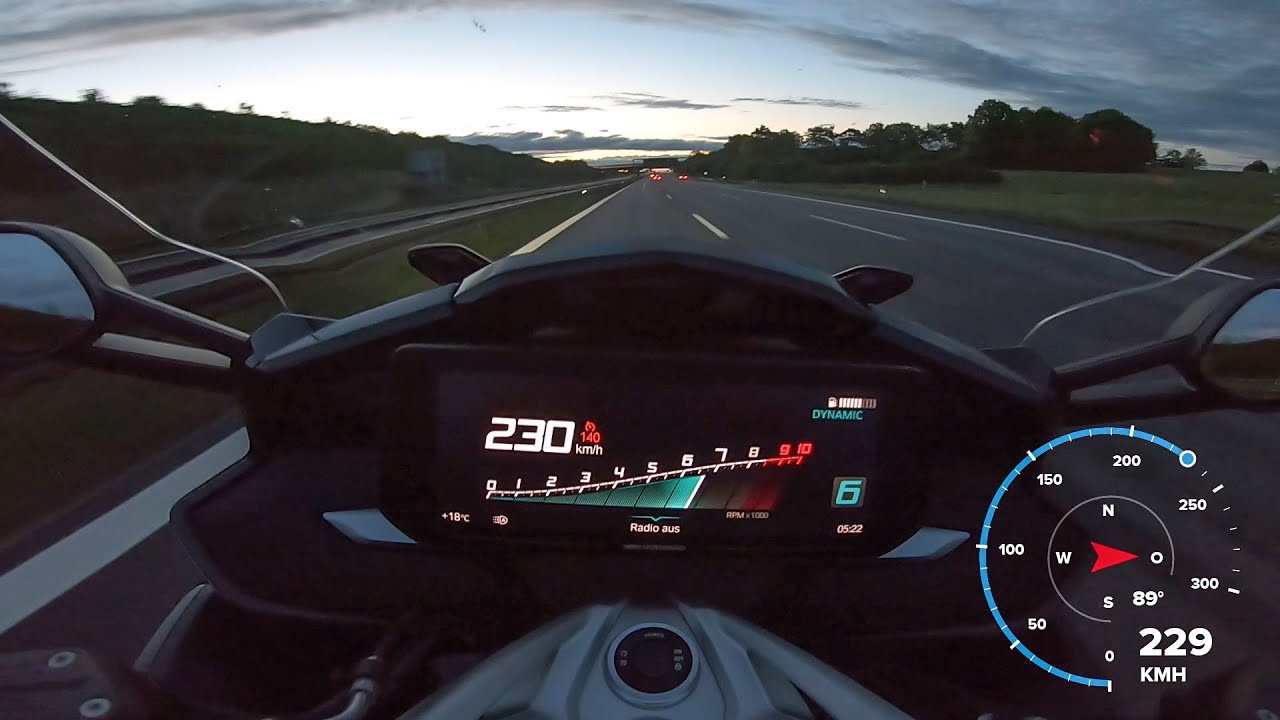 BMW K1600GT GPS Topspeed