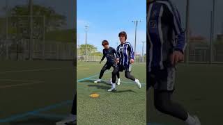 ⚡Football skill tutorial.#football #shorts