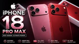 iPhone 18 Pro Max 2026 – The Upgrade We've Been Waiting For