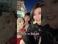 We are in België 推川ゆうりちゃんとベルギーで夜遊び。#shorts