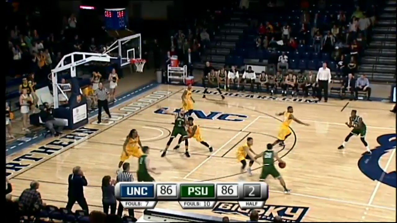 Calaen Robinson's game-winning 3-pointer against Northern Colorado - Portland State Men's Basketball