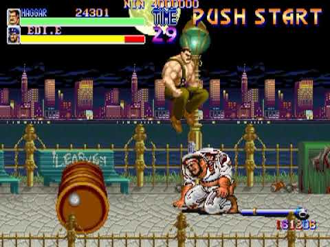 Final Fight – Changed Levels, Extra Energy and Multiple Enemy Hack