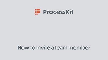Invite a Team Member in ProcessKit