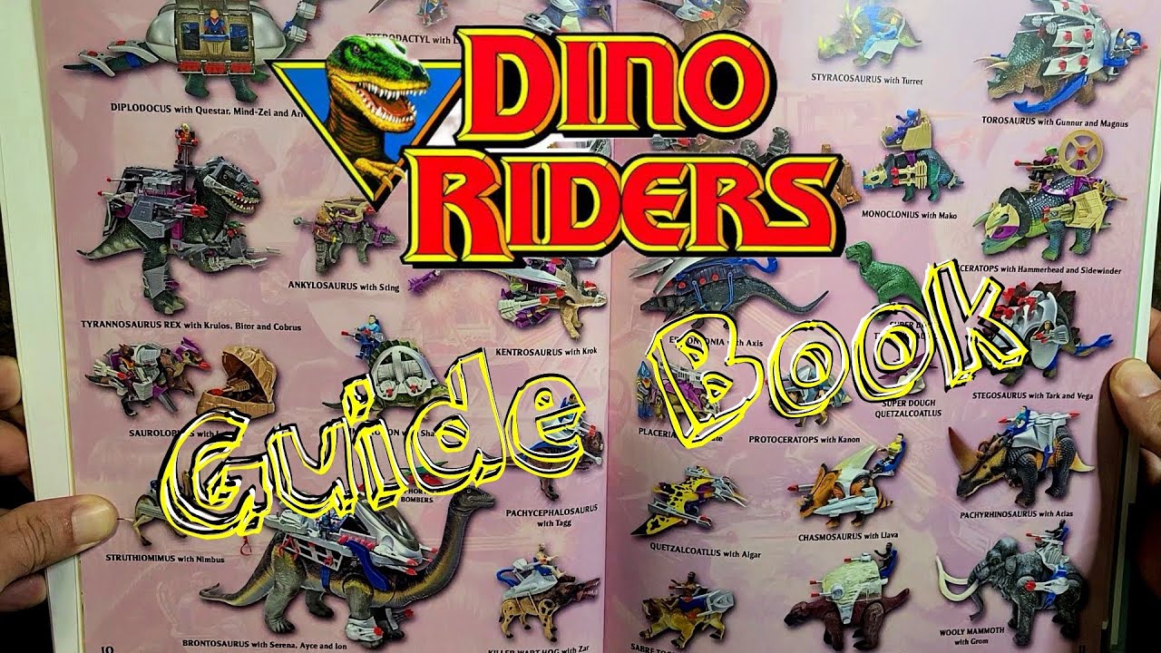 Dino-Riders Collector's Guide Book