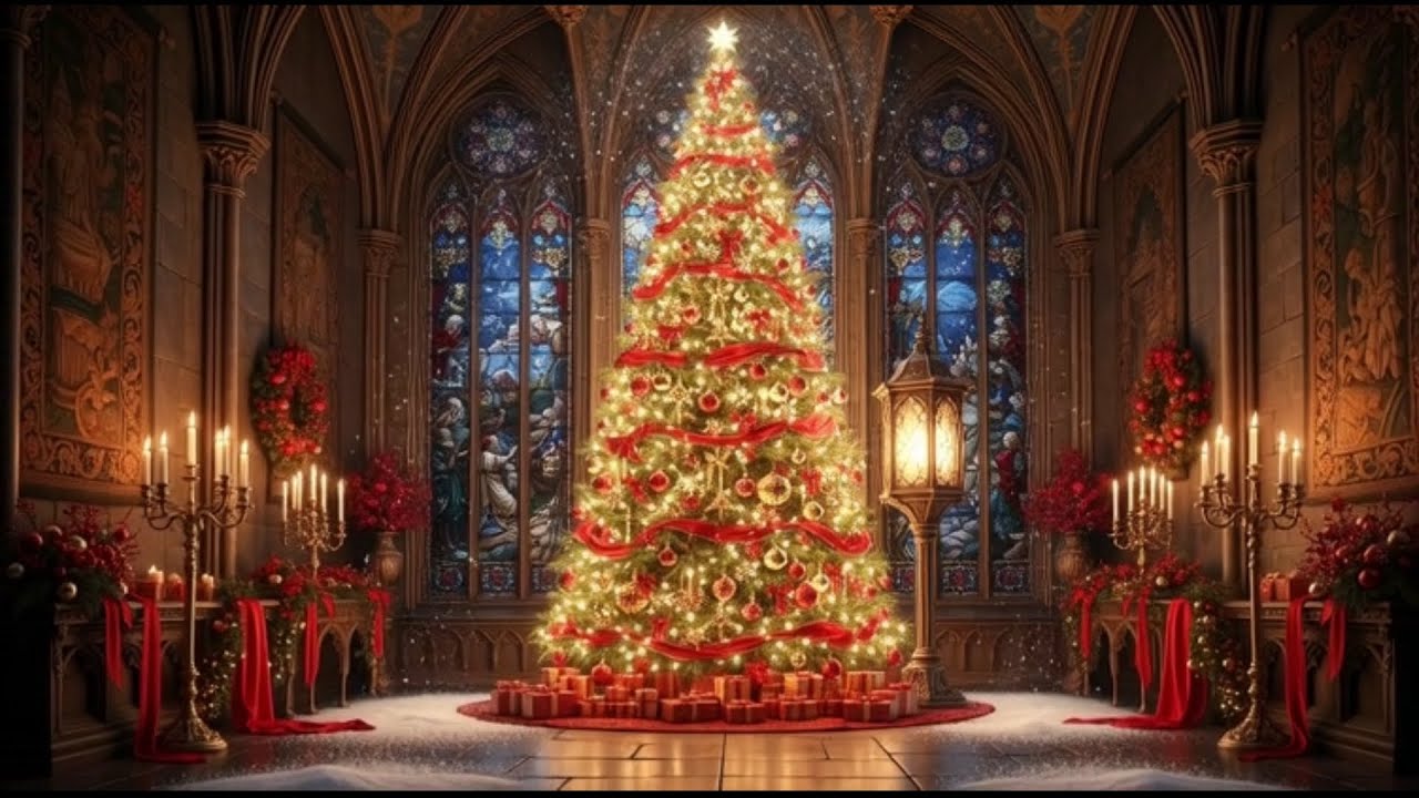 Peaceful Christmas Piano 🎄 Background Music for Studying & Productivity