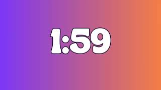 Silent 2 Minute Countdown Timer ⏳ | Fireworks Celebration at the End 🎇 | Lo-Fi Aesthetic