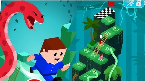 🐍 Snakes and Ladders - Free Board Games 🎲 #1 - Ludo 2 Players - Android Gameplay