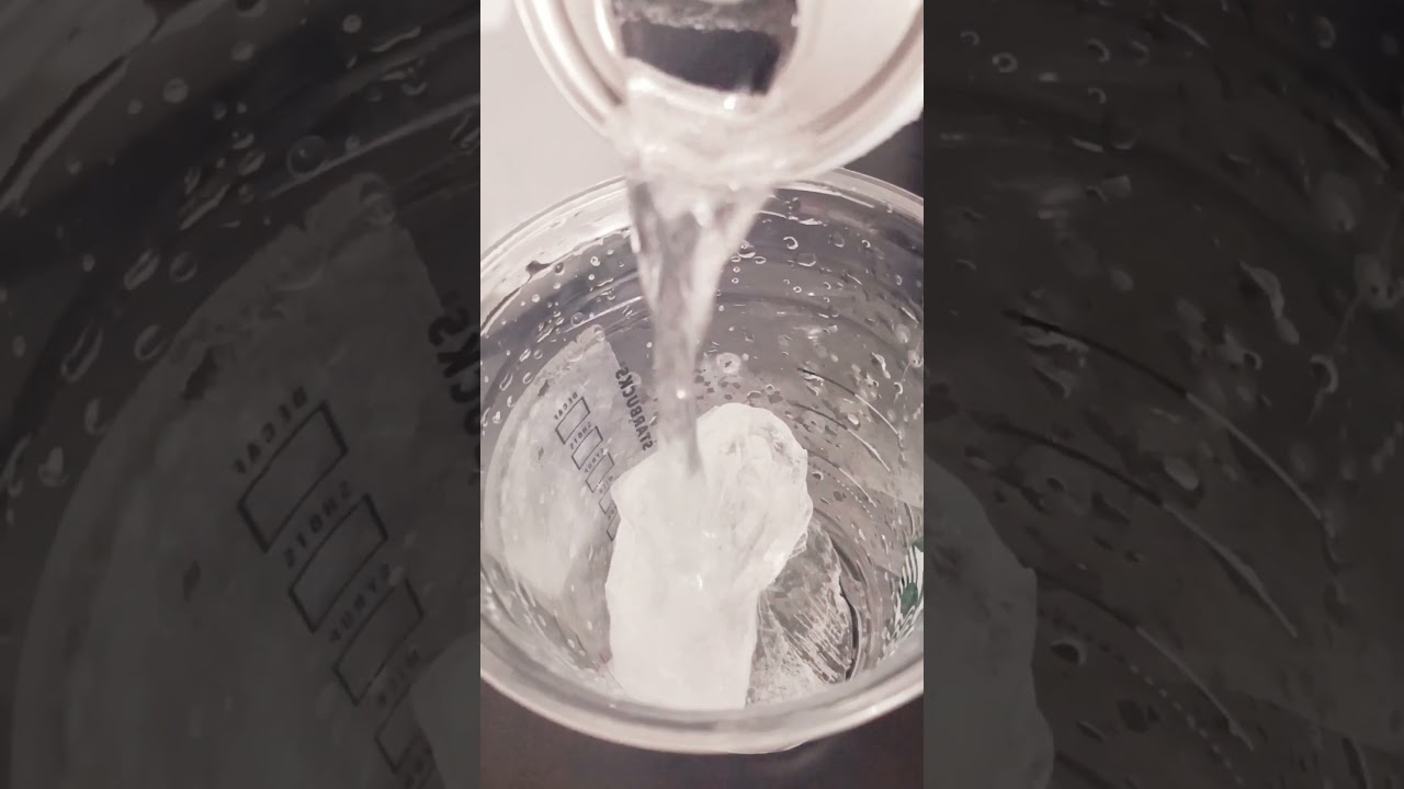 Sparkling salty lychee drink