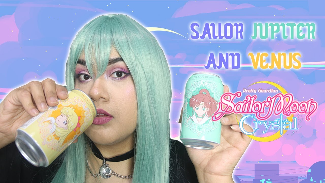 Sailor Moon Ocean Bomb Anime Drinks, 6 Sailor Moon Drinks, Asian