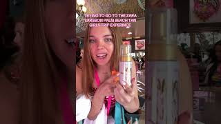 Zara Larsson New Album Pop Up #zaralarsson #spraytan #palmbeachtan