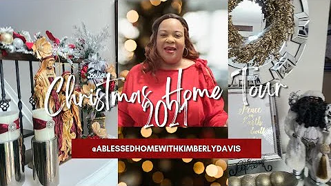 Christmas Home Tour 2021 | Holiday Home by A Bless...