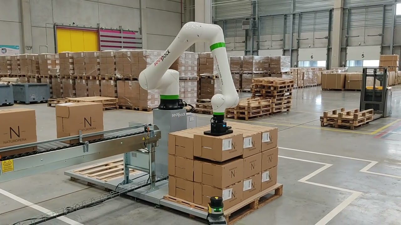 Cobot palettisation