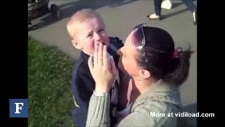 Viral Video Redux Kid Gets Owned By His Own Mum