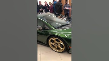 Bad video of the new Lamborghini Countach