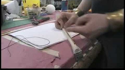 How to Make Bunraku Puppet Controller : Preparing String Tubes for Bunraku Puppet Wrist Control