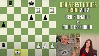 Thumbnail for Ben's Best from 2012: Ben Finegold vs Marc Esserman